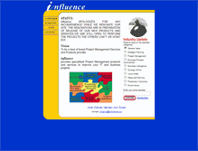 Tablet Screenshot of iinfluence.com